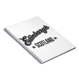 Edinburgh Scotland Notebook