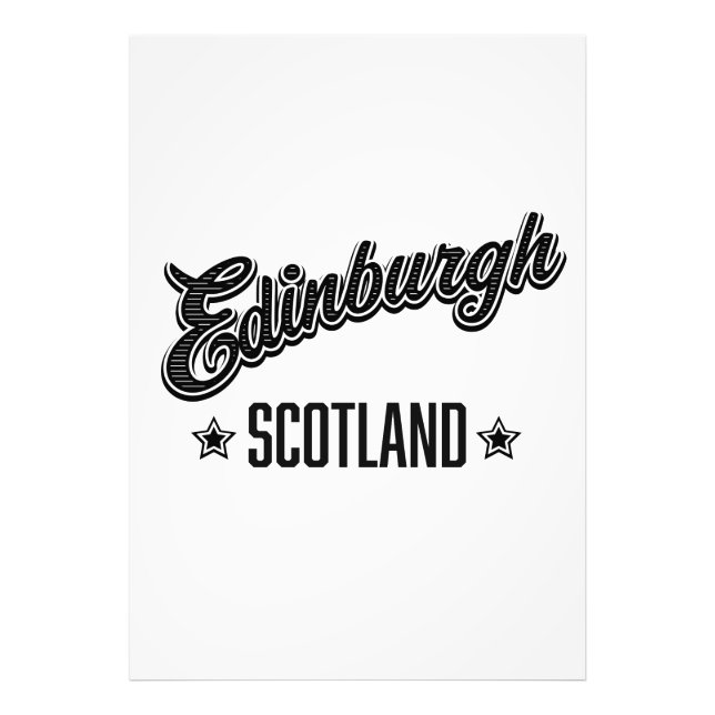 Edinburgh Scotland Photo Print (Front)