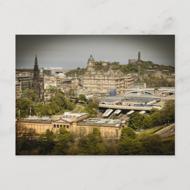 Edinburgh Scotland Postcard (Front)