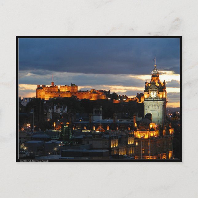 Edinburgh Scotland Postcard (Front)