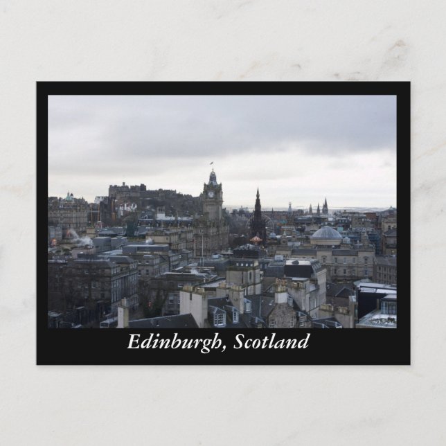 Edinburgh, Scotland Postcard (Front)
