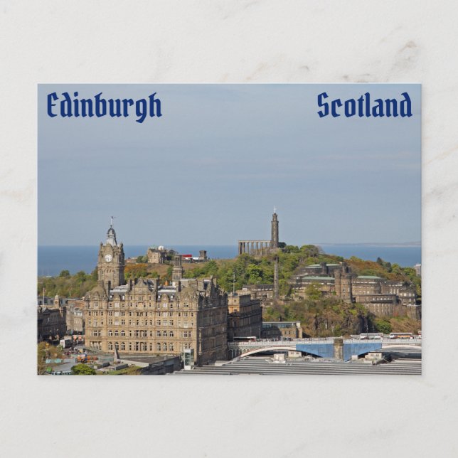 Edinburgh, Scotland Postcard (Front)