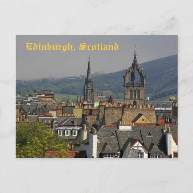 Edinburgh, Scotland Postcard (Front)