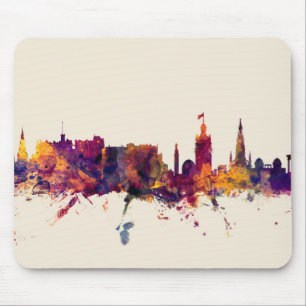 Edinburgh Scotland Skyline Mouse Mat