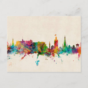 Edinburgh Scotland Skyline Postcard