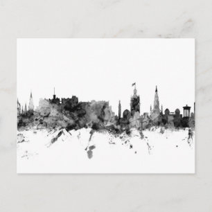 Edinburgh Scotland Skyline Postcard