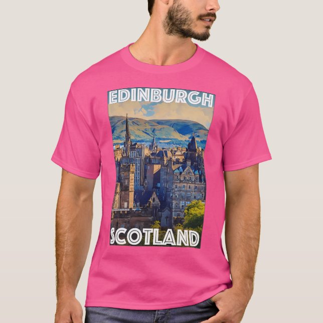 Edinburgh Scotland T-Shirt (Front)