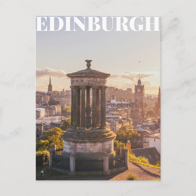 Edinburgh, Scotland, Uk Postcard (Front)