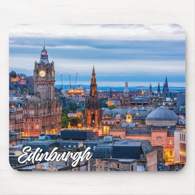 Edinburgh, Scotland, United Kingdom Mouse Mat (Front)