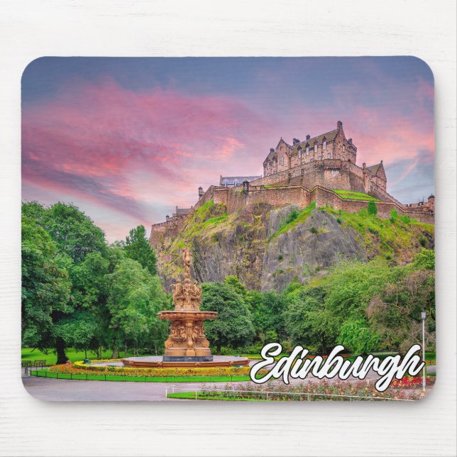 Edinburgh, Scotland, United Kingdom Mouse Mat (Front)