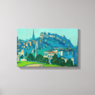 Edinburgh, Scottish Capital City (by George Henry) Canvas Print