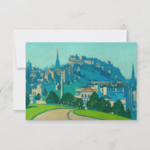 Edinburgh, Scottish Capital City (by George Henry) Card