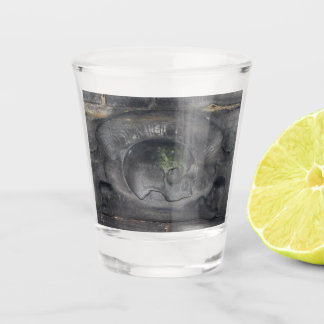 Edinburgh Skull and crossbones  Shot Glass