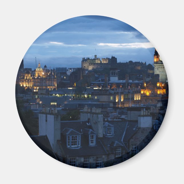 Edinburgh Skyline Magnet (Front)