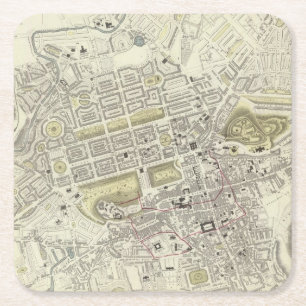 Edinburgh Square Paper Coaster