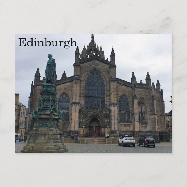 Edinburgh - St Giles' Cathedral Postcard (Front)