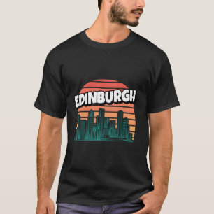 Edinburgh Uk Edinburgher Travelling Traveller T-Shirt
