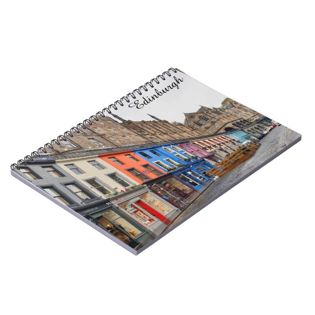 Edinburgh Victoria Street Notebook (Left Side)