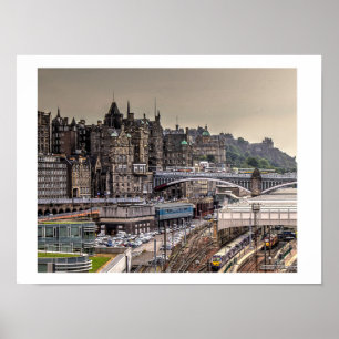 Edinburgh View Poster
