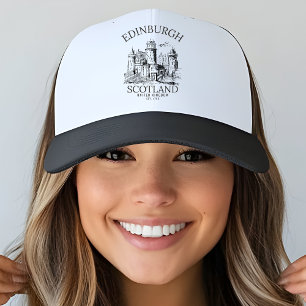 Edinburgh Vintage   United Kingdom Heritage  Trucker Hat