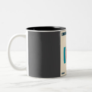 Edinburgh Zoo Panda Art Two-Tone Coffee Mug