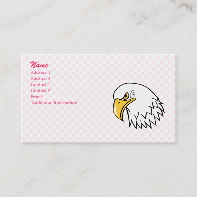 Edison Eagle Business Card (Front)