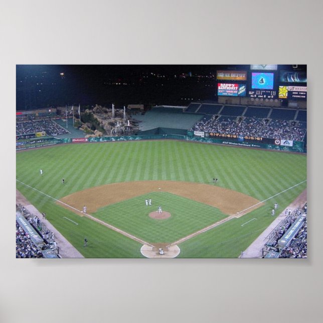 Edison Field Poster (Front)