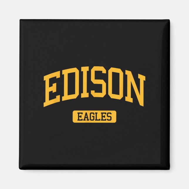 Edison High School Hs Edison Nj Varsity Srts  Magnet (Front)