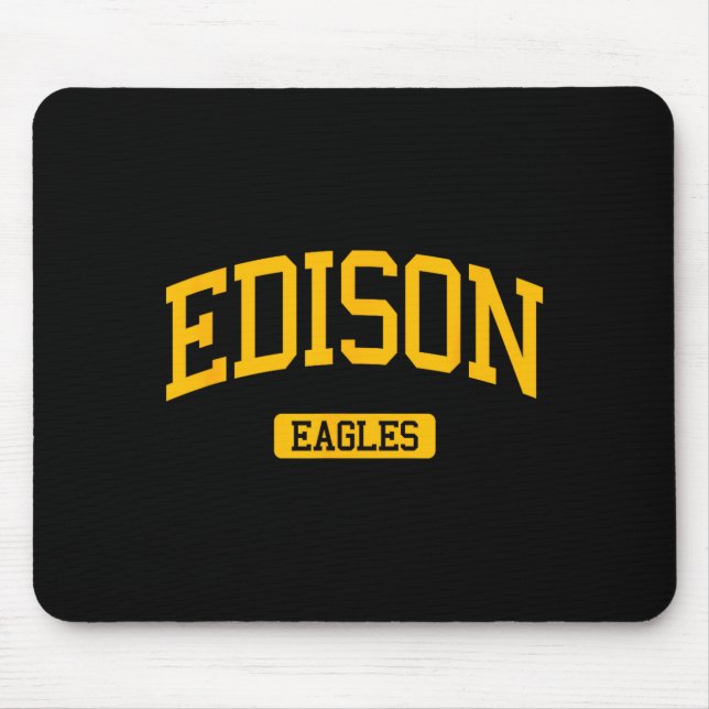 Edison High School Hs Edison Nj Varsity Srts  Mouse Mat (Front)
