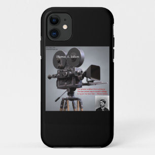 Edison "One More Try" Quote iPhone 5 Case
