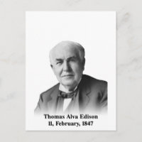 Edison Postcard
