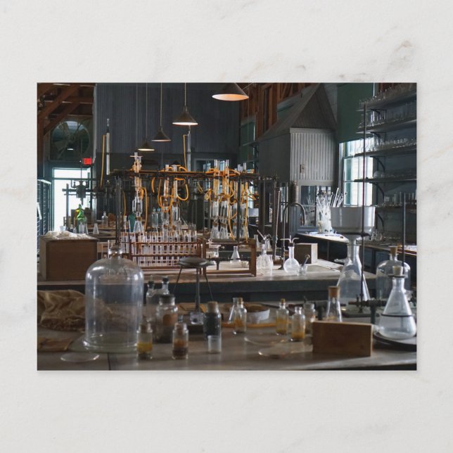 Edisons Workshop Postcard (Front)