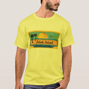 Edisto Island Beach Scene T-Shirt
