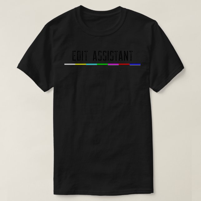 Edit Assistant Not all heroes wear capes T-Shirt (Design Front)