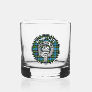 [EDIT] Clan MacKenzie Crest & Tartan Whiskey Glass