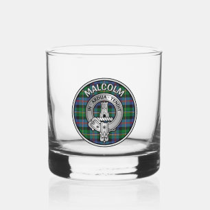 [EDIT] Clan Malcolm Crest & Tartan Whiskey Glass