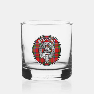 [EDIT] Clan Stewart Crest & Tartan Whiskey Glass