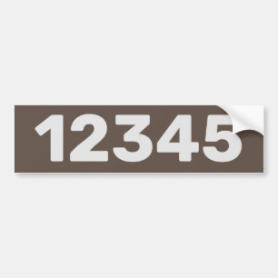 Edit Text, House Numbers Sticker