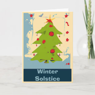 Edit Text Tree Holiday Card
