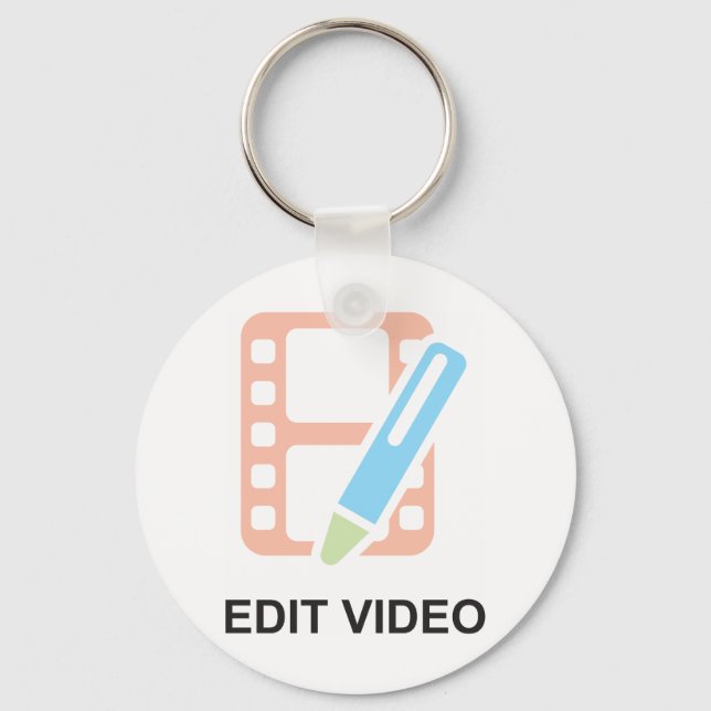 Edit Video Keychain (Front)