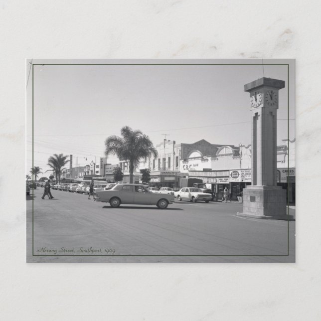 Editable 1970s Australia Vintage Travel  Postcard (Front)