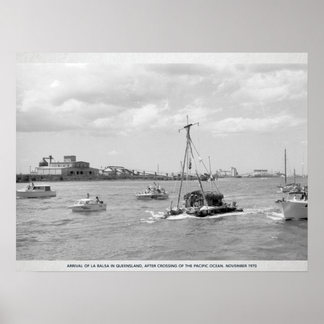 Editable 70s Australia Vintage Travel  Poster (Front)