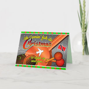 Editable - Ah Comin' fuh de Christmas Card