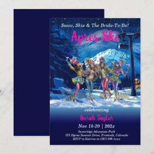 Editable Après Ski Bachelorette Template