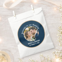 Editable Art Deco Wedding Invitation with Photo
