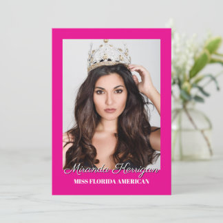 Editable Autograph Card Prints - Dark Background