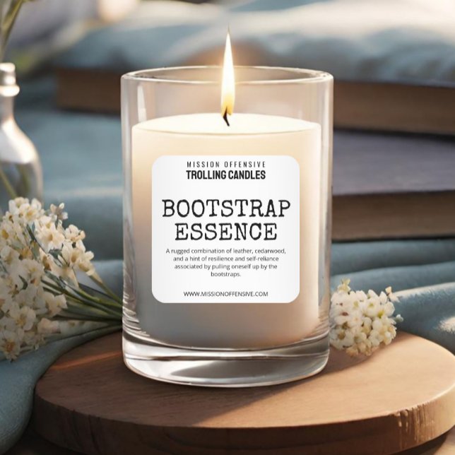 Editable Baby Boomer Humour Candle Labels (Creator Uploaded)