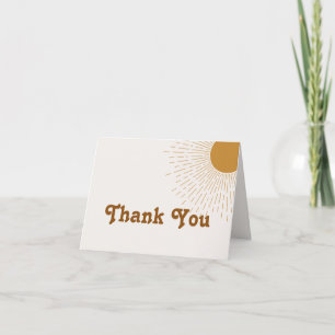 Editable Baby Shower Thank You Card