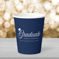 Editable Background Colour Mortarboard Graduate