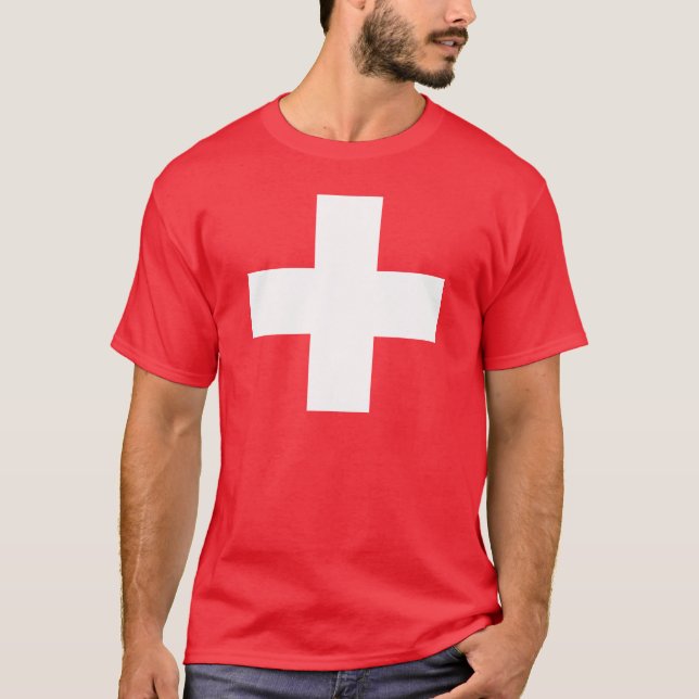 Editable background Colour, The Flag of T-Shirt (Front)